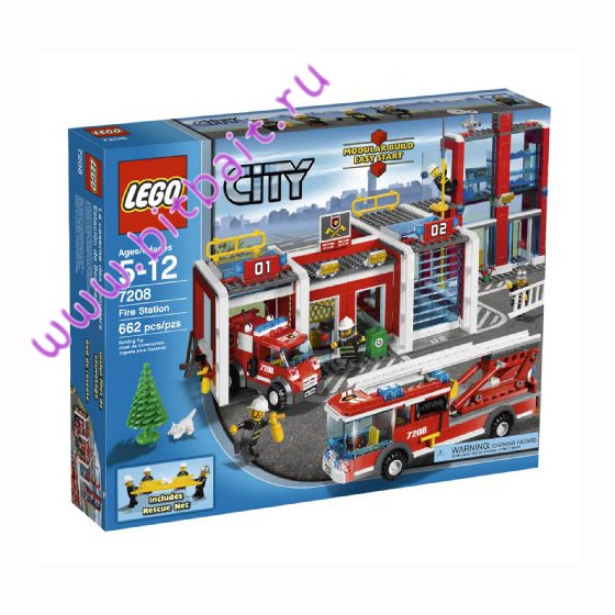 Lego 7208 Пожарное депо Картинка № 6