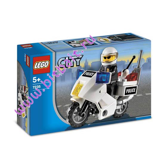 Lego 7235 Полицейский мотоцикл Картинка № 2