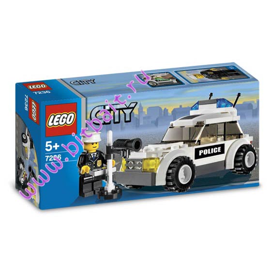 Lego 7236 Полицейская машина Картинка № 2