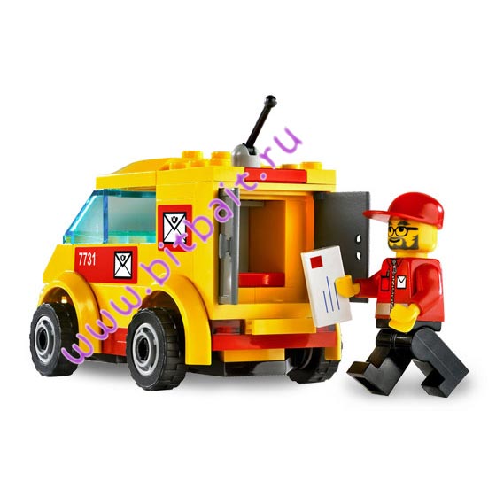 Lego 7731 Почтовый фургон Картинка № 3