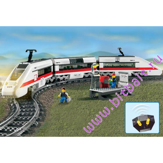 Lego 7897 Пассажирский поезд Картинка № 2