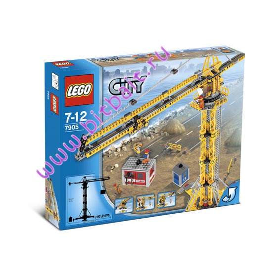 Lego 7905 Высотный кран Картинка № 4