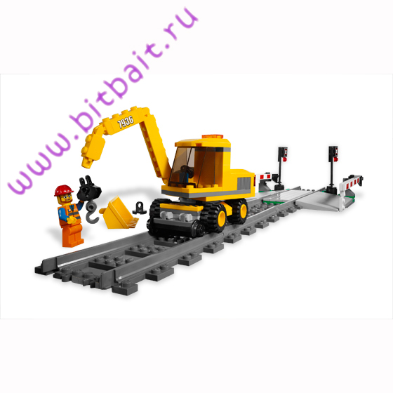 Lego 7936 Железнодорожный переезд Картинка № 3