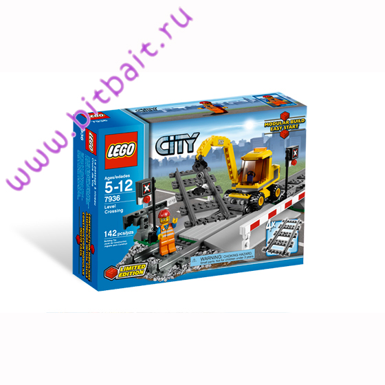 Lego 7936 Железнодорожный переезд Картинка № 5