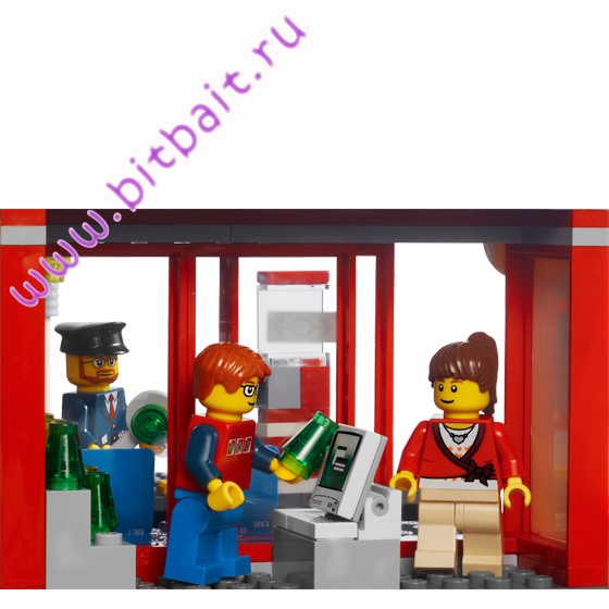Lego 7937 Железнодорожная станция Картинка № 3