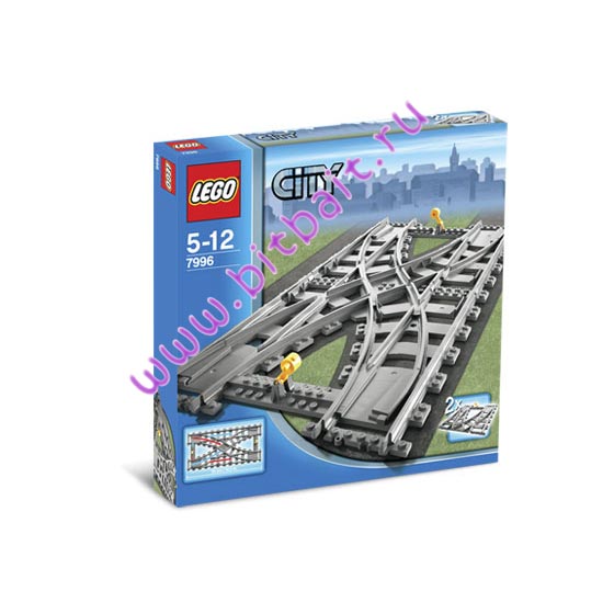 Lego 7996 Пересечение железнодорожных путей Картинка № 2