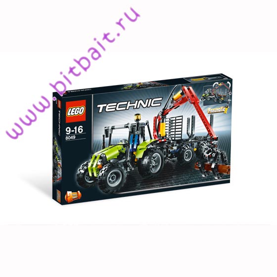 Lego 8049 Трактор с лесопогрузчиком Картинка № 4