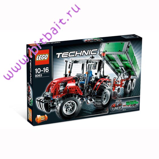 Lego 8063 Трактор с прицепом Картинка № 5