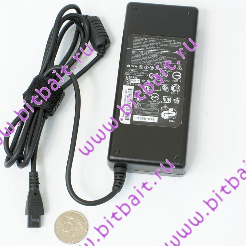 Зарядное устройство #1604003, блок питания для ноутбуков Compaq AC Adapter 18.5V/4.5A Картинка № 1