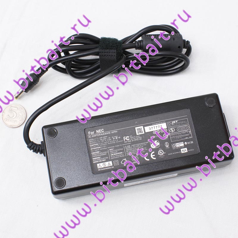 Зарядное устройство #1616003, блок питания для ноутбуков NEC AC Adapter 19V/6.3A Картинка № 1