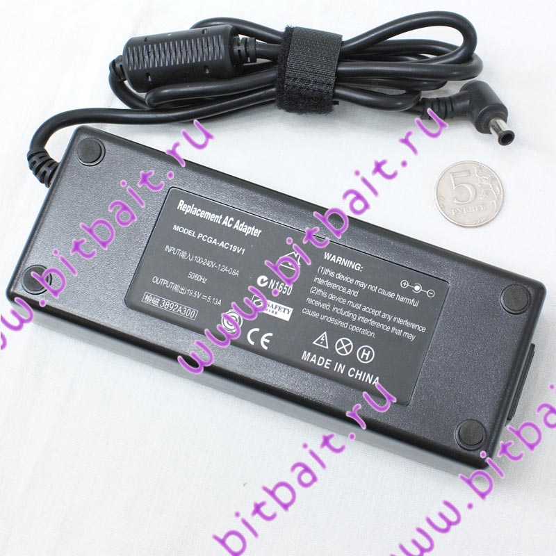 Зарядное устройство #1619006, блок питания для ноутбуков Sony AC Adapter 19.5V/5.13A Картинка № 1