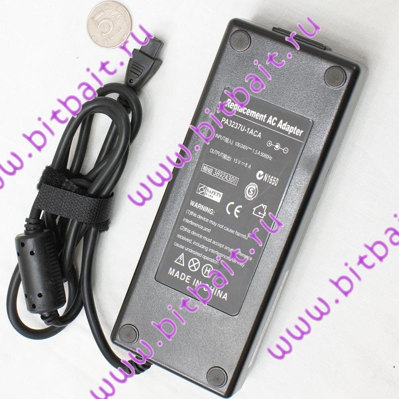 Зарядное устройство #1621006, блок питания для ноутбуков Toshiba AC Adapter 15V/8A Картинка № 1