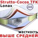 Матрас с независимыми пружинами Lonax Strutto-Сocos TFK 2000x1900 мм.