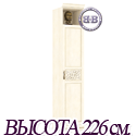 Александрия ЛД-618-040 Шкаф одностворчатый в гостиную