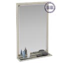 Картинки Зеркало с полкой 121П белая косичка 50х80 см. в интернет-магазине Бит и Байт