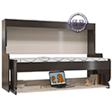 Картинки Стол-кровать-трансформер Мэри МК-0 цвет дуб молочный/дуб венге в интернет-магазине Бит и Байт