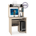 Картинки Компьютерный стол Комфорт 3 СК дуб паллада в интернет-магазине Бит и Байт