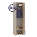 Шкаф для одежды с выдвижной штангой ШО-1 дуб сонома