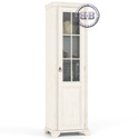 Амели ЛД-642-040ПРАВ-СТЕКЛ Шкаф одностворчатый стеклянная дверь правый