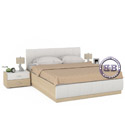 Картинки Кровать с подъёмным механизмом и двумя тумбочками 1600 Линда распродажа кроватей 1600 с двумя тумбочками в интернет-магазине Бит и Байт