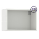Кухонный корпус Шкаф Моби навесной 500 горизонтальный , цвет белый