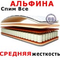 Матрас Спим Все АЛЬФИНА 800х1900 мм.