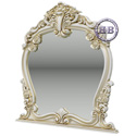 Спальня Дольче Вита СДВ-06 Зеркало, цвет белый глянец с золотом