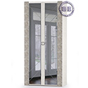 Шкаф для одежды Амели Моби 13.133 цвет шёлковый камень/бетон чикаго беж