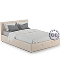 Кровать интерьерная Синди 1400 с подъёмным основанием искусственная кожа Марика 486