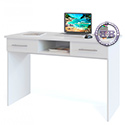 Компьютерный стол КСТ-107 цвет белый