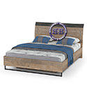 Кровать Трувор 1600 с подъёмным ортопедическим основанием цвет дуб гранж песочный/интра
