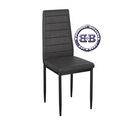Стул для кухни мягкий Мебель--24 A-117 цвет чёрный
