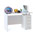 Письменный белый стол КСТ-106-1, цвет белый