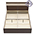 Кровать двуспальная 1600 Румба 4-1824 цвет дуб сонома/венге