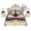 Кровать 1800 Грация с двумя прикроватными тумбами цвет слоновая кость