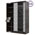 Шкаф-купе Сан-Ремо СР-01-1600 цвет корпус венге цаво/двери стекло чёрный глянец