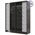 Шкаф-купе Сан-Ремо СР-01-1800 цвет корпус венге цаво/двери стекло чёрный глянец
