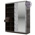 Шкаф-купе Мэри Премиум 1800 2-х дверный № 16, цвет дуб венге/зеркало/искусственная кожа зебра
