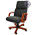 Кресло Надир 1Д (ВИШНЯ Д501) эко-кожа, цвет чёрный, высокая спинка