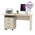 Письменный стол МД 1.04Т с подкатной тумбой цвет дуб