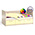 Кровать детская с ящиками Топ-Топ 1,6 левая цвет дуб атланта/ваниль глянец