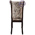 Стул с мягкой спинкой Мебель--24 Гольф-7 цвет орех обивка ткань лалик персик