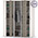 Набор шкафов Амели Моби № 3 цвет шёлковый камень/бетон чикаго беж
