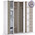 Набор шкафов Амели Моби № 2 цвет шёлковый камень/бетон чикаго беж