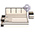 Кровать с ящиками 1800 с тумбой Сакура цвет венге/дуб лоредо