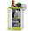 Тумба с дверкой Альфа 13.54 цвет лайм зелёный/белый премиум
