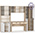 Модульная мебель для домашнего офиса Бостон № 32 цвет дуб эндгрейн элегантный/фасады МДФ милк рикамо софт