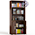 Шкаф для книг без стекла С-МД-2-02 цвет орех