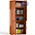Шкаф для книг закрытый С-МД-2-04 цвет вишня