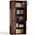 Шкаф для книг закрытый С-МД-2-04 цвет орех